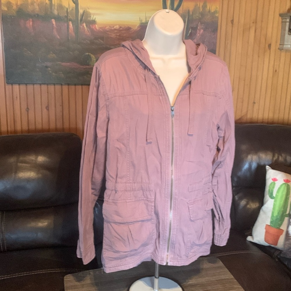 Maurice’s light weight hoodie- light plum color